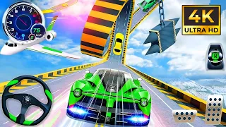 Mega Ramp Car Stunts Racing Game - Impossible GT Car Stunt Master 3D - Android Gameplay