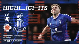 📹 HIGHLIGHTS - Oldham Athletic 2 Bradford City 0