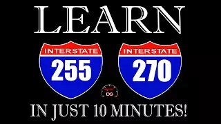 Learn The I-270 / I-255 St. Louis Metro Area Outer Loop In Just 10 Minutes! (HyperDrive 03)