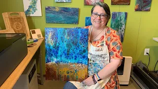 Pour Painting with Caitlin Keefe