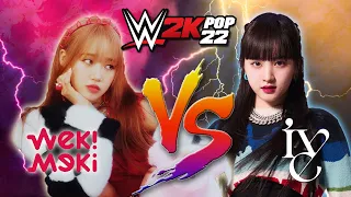 Yoojung vs Liz (Requested) - Weki Meki vs IVE - WWE 2K POP #pae8tube 29/3/23