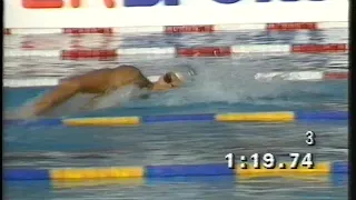 Giorgio Lamberti 200 Freestyle World Record 1:46.69