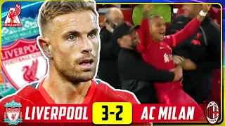 CHAMPIONS LEAGUE IS BACK BABY! Liverpool 3-2 AC Milan Match Reaction