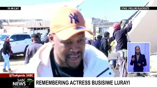 Remembering actress Busisiwe Lurayi