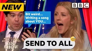 Ellie Goulding totes emosh in Send To All! 😂 | Michael McIntyre's Big Show - BBC
