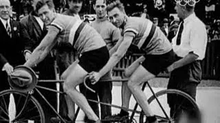 Amazing Scenes From Olympic Tandem Cycling - Paris 1924 Olympics