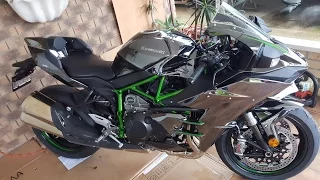 Kawasaki Ninja H2 - Brand new first day ride