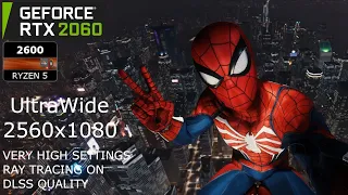 Marvel’s Spider-Man Remastered / UltraWide - VERY HIGH - RTX ON / RTX 2060 - Ryzen 5 2600 - 16GB RAM