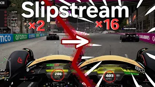 F1 23, but the Slipstream Doubles Every Lap