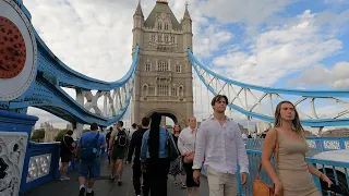 England | London City Summer Walk Tour | Tower Bridge London [4K HDR]