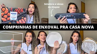 COMPRINHAS DE ENXOVAL PRA CASA NOVA - Seladora a vácuo | Travessa Tramontina | Prato Ryo maresia