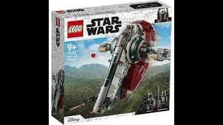 Lego Star Wars 75312 Boba Fett's Starship speed build and review