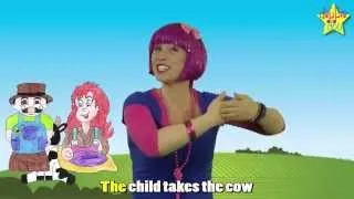 Farmer in the Dell - The Farmer Song Nursery Rhymes for Kids with Actions - Debbie Doo!