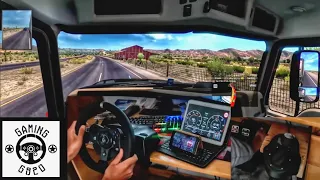 American Truck Simulator - Logitech G920 - wheel Pedals Shifter - Sim Dashboard - SimHub - g920 ATS