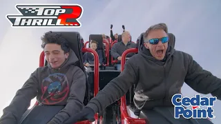 NEW Top Thrill 2 On-Ride Reaction! | Cedar Point New-for-2024