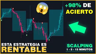 🤑ESTRATEGIA SCALPING RENTABLE MUY Fácil de usar SINSER PROFESIONAL (+98% WINRATE)