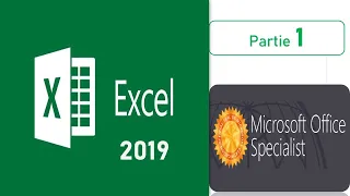 Préparation à la certification : MOS EXCEL 2019 Partie 1