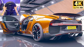 1500HP Bugatti Chiron | WILD Hypercar | Forza Horizon 5 | Thrustmaster T300RS Gameplay [4K]