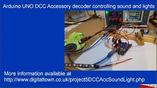 Arduino C++: Arduino UNO DCC Accessory Decoder tutorial.