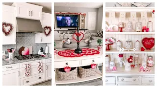 VALENTINES HOME TOUR | VALENTINES DAY DECOR 2021