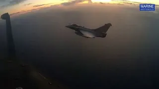 French Navy Rafale M live fire exercise in Scotland