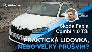 Týdenní test Škoda Fabia Combi 1.0 TSi: rozumná lidovka, nebo ostuda z produkce Škodovky?