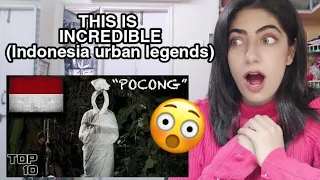 Top 10 Scary Indonesian Urban Legends Reaction | This is Scaryyyyyy 😰