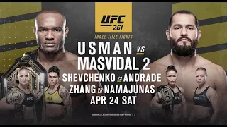 UFC 261Usman vs Masvidal 2 break down