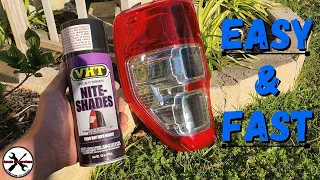 Tinting Tail Lights - VHT Nite-shade Spray Paint