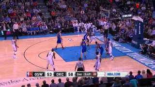 Kevin Durant's Full Highlights 16/01/2015 vs Warriors - 36 Points, 9 Reb, SICK SHOOTING!