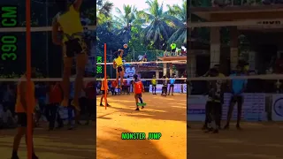 Omg😱 | 390CM Vertical jump | mahadeer 😱🔥💯the real jump machine 👍💯( yes_or_no) comnt plz👇#tnvolleys