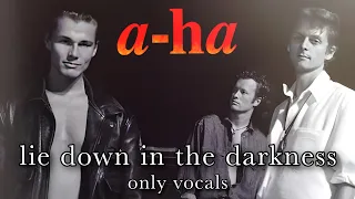 a-ha - Lie Down in the Darkness (Only Vocals)
