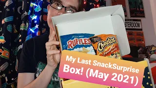 SnackSurprise Unboxing 🇺🇸 - May 2021 (My LAST box!)