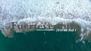 Fuerteventura (Canary Islands) AERIAL DRONE 4k  VIDEO Part  1