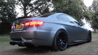 BMW E92 M3 with Evolve Decat Test Pipes, Supersprint Catback and Akrapovic Back Box Delete