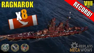 Ragnarok 8 Kills & 181k Damage | World of Warships Gameplay