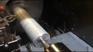 Thread Making on CNC Machine, High Precision and finish, Shaft Machining, finishing and then thread