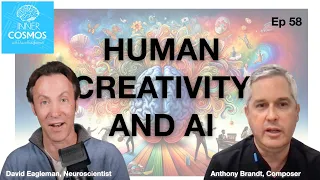 Ep 58: What do brains teach us about whether AI is creative? | INNER COSMOS WITH DAVID EAGLEMAN