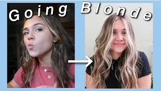 GOING BLONDE (pt.2) | Full Blonde Balayage Hair Transformation!