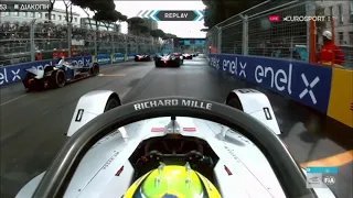 Felipe Massa onboard start Formula E Rome 2019