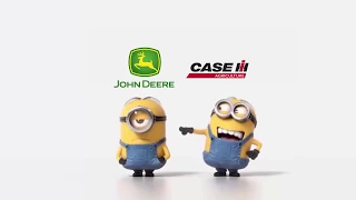 Tractor John Deere vs  Case IH - Minions Style Fail Compilation