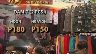 24Oras: Bentahan sa Divisoria, bagsak-presyo na