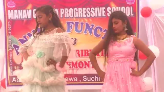 Heavy ghaghra MGS school Annual Function & Price Distribution @neweducationinstitutesuchi