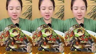 Fish Head，Mukbang Eating Show