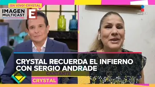 Crystal recuerda lo que vivió junto a Sergio Andrade