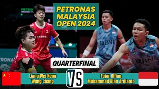 Liang /Wang [CHN] vs. Alfian/Ardianto [INA]  - QF | PETRONAS Malaysia Open 2024