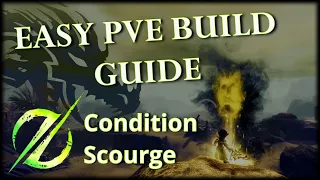 Guild Wars 2 Condition Scourge – Easy PvE Build Guide (37k DPS)