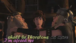 We shall be Thorstons no more! (Race  to the Edge Humor)
