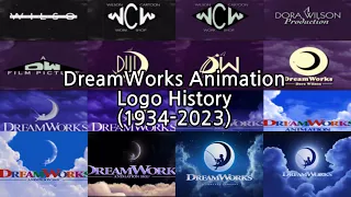 DreamWorks Animation Logo History (1934-2023)