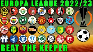 Europa League 2022/23 - Beat The Keeper Marble Race / Marble Race King